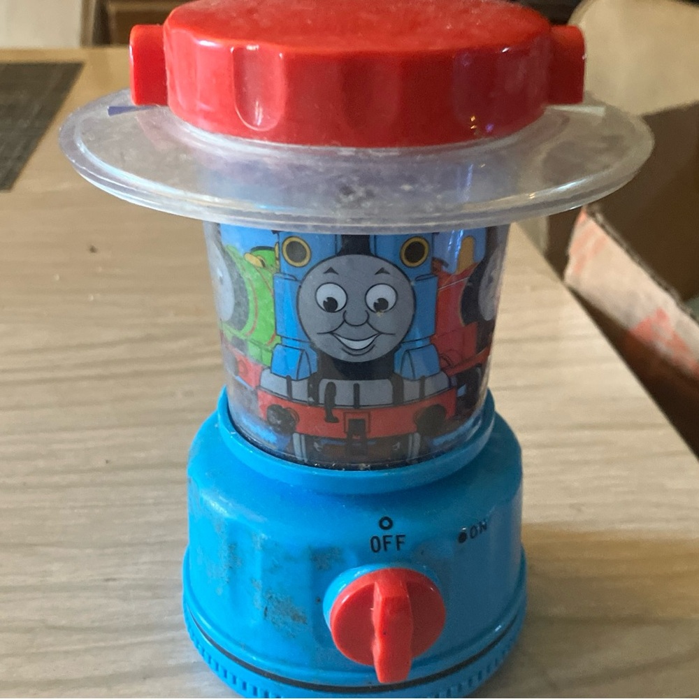 Thomas the tank engine battery operated camping light good condition vintage
